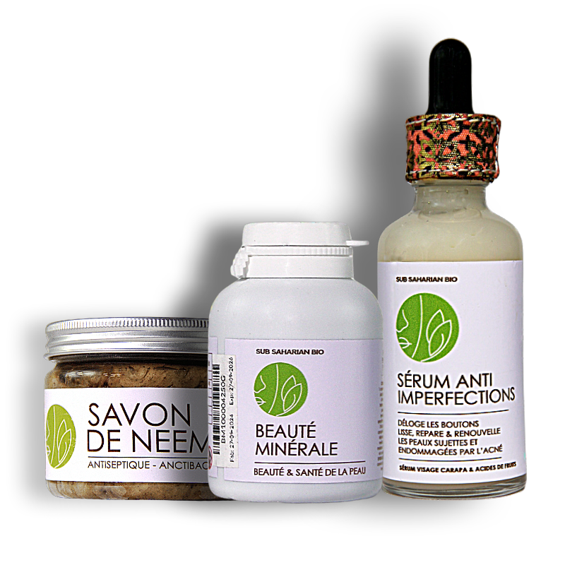 TRIO ANTI ACNÉ MIXTE (Femme & Homme) 2